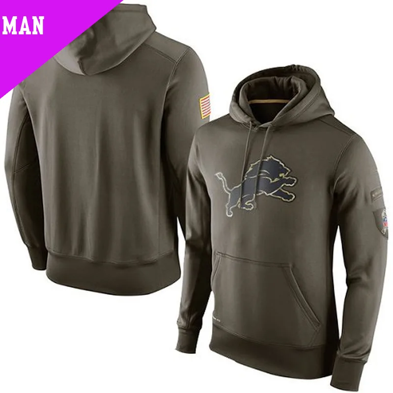 Detroit lions salute to service hoodie best sale